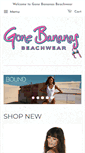 Mobile Screenshot of gonebananasbeachwear.com